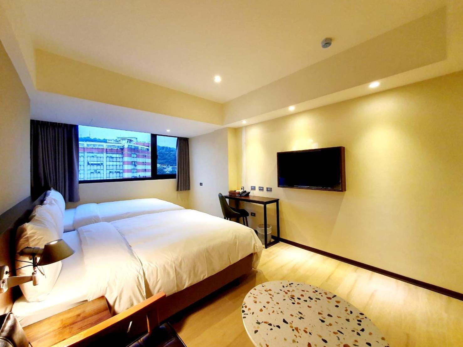 享住新大華館 Hotell Keelung Eksteriør bilde